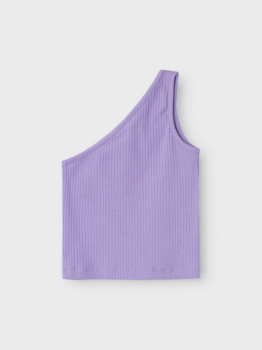 ONE-SHOULDER TOP