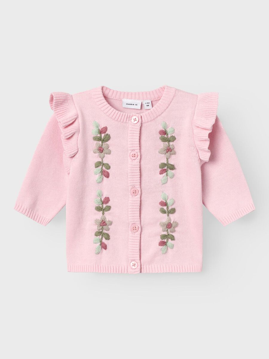 LANGE MOUWEN GEBREID VEST