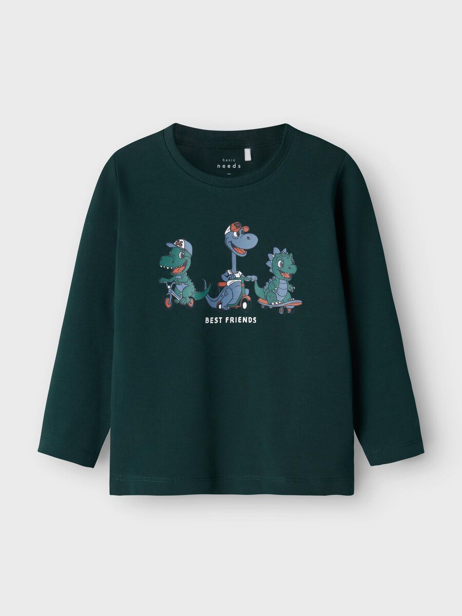 PRINT TOP MET LANGE MOUWEN