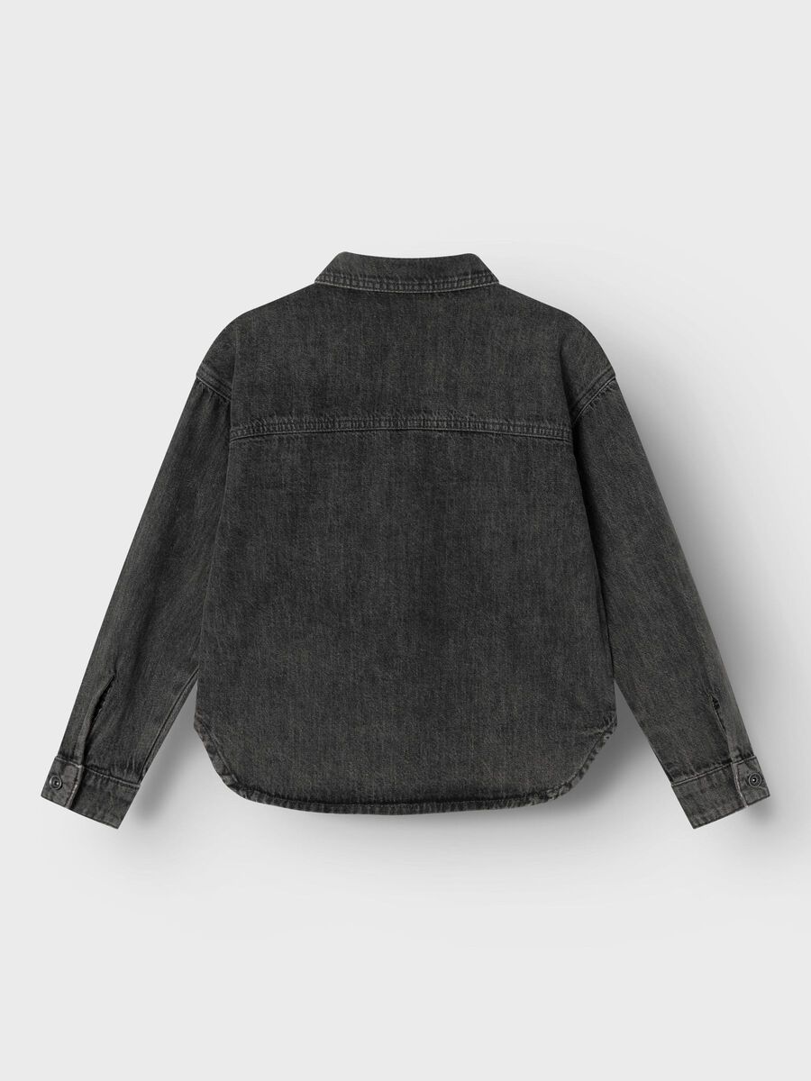 DENIM OVERHEMD