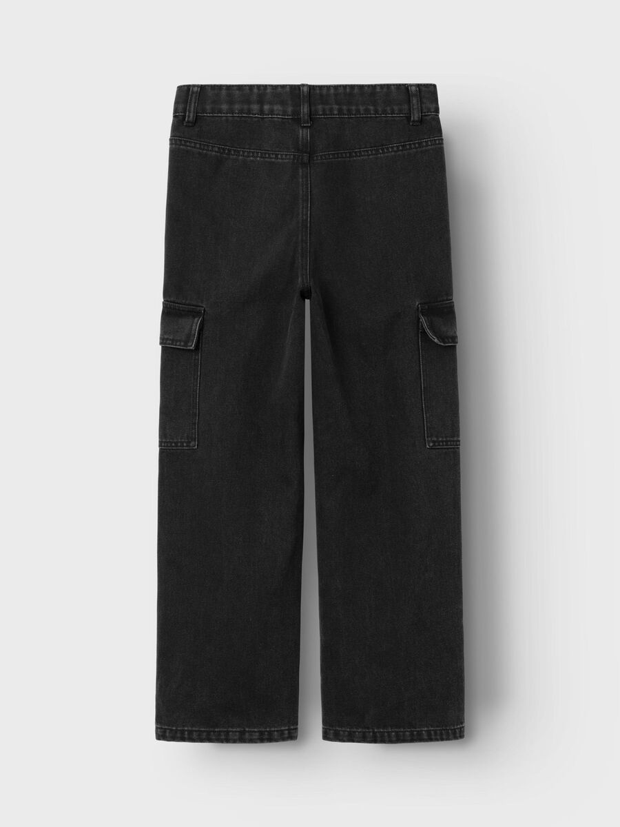 WIJDE PIJPEN CARGO JEANS