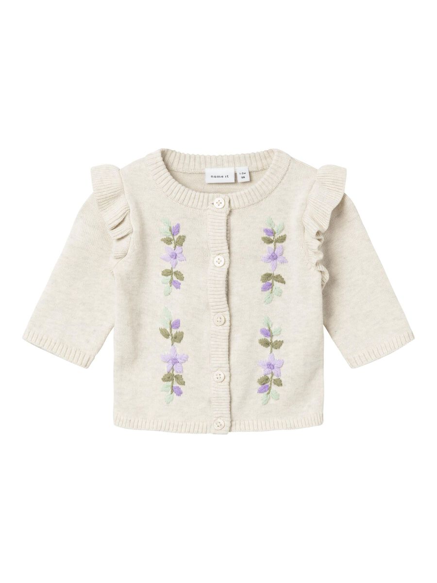 LANGE MOUWEN GEBREID VEST