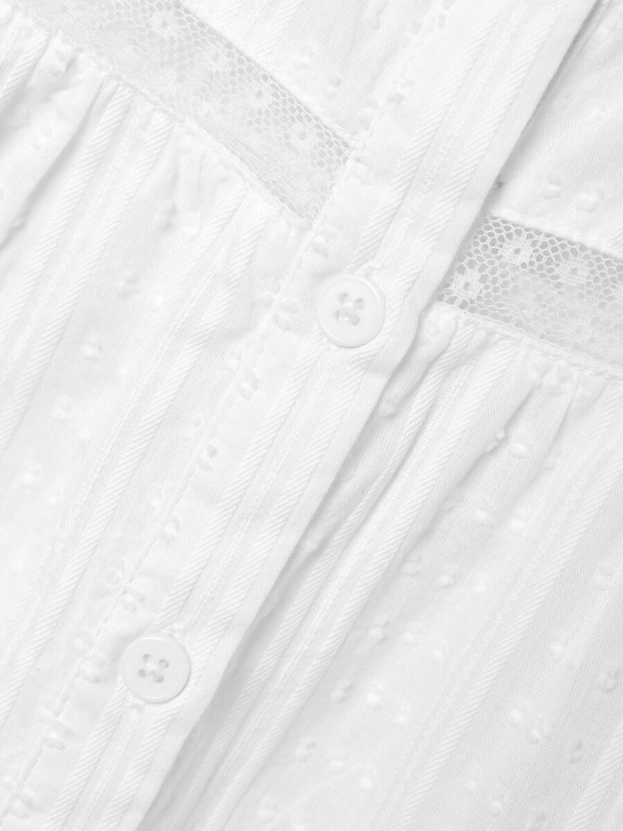 REGULAR FIT TOP MET LANGE MOUWEN