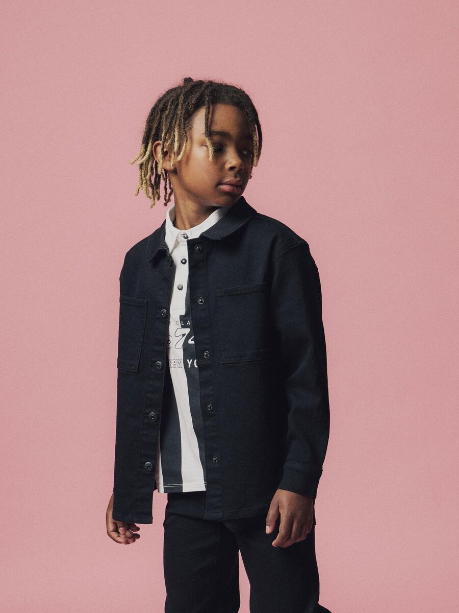 DENIM OVERSHIRT