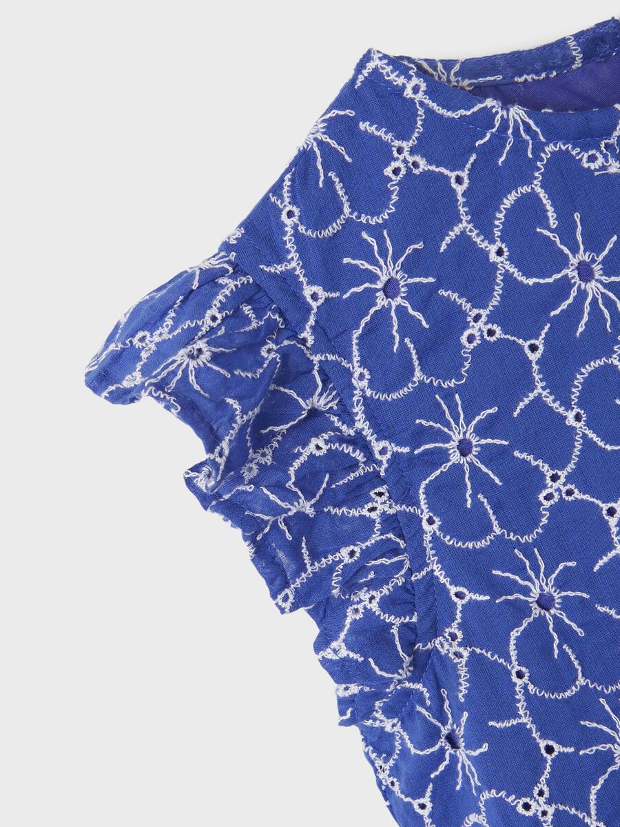 REGULAR FIT TOP MET KAPMOUWEN