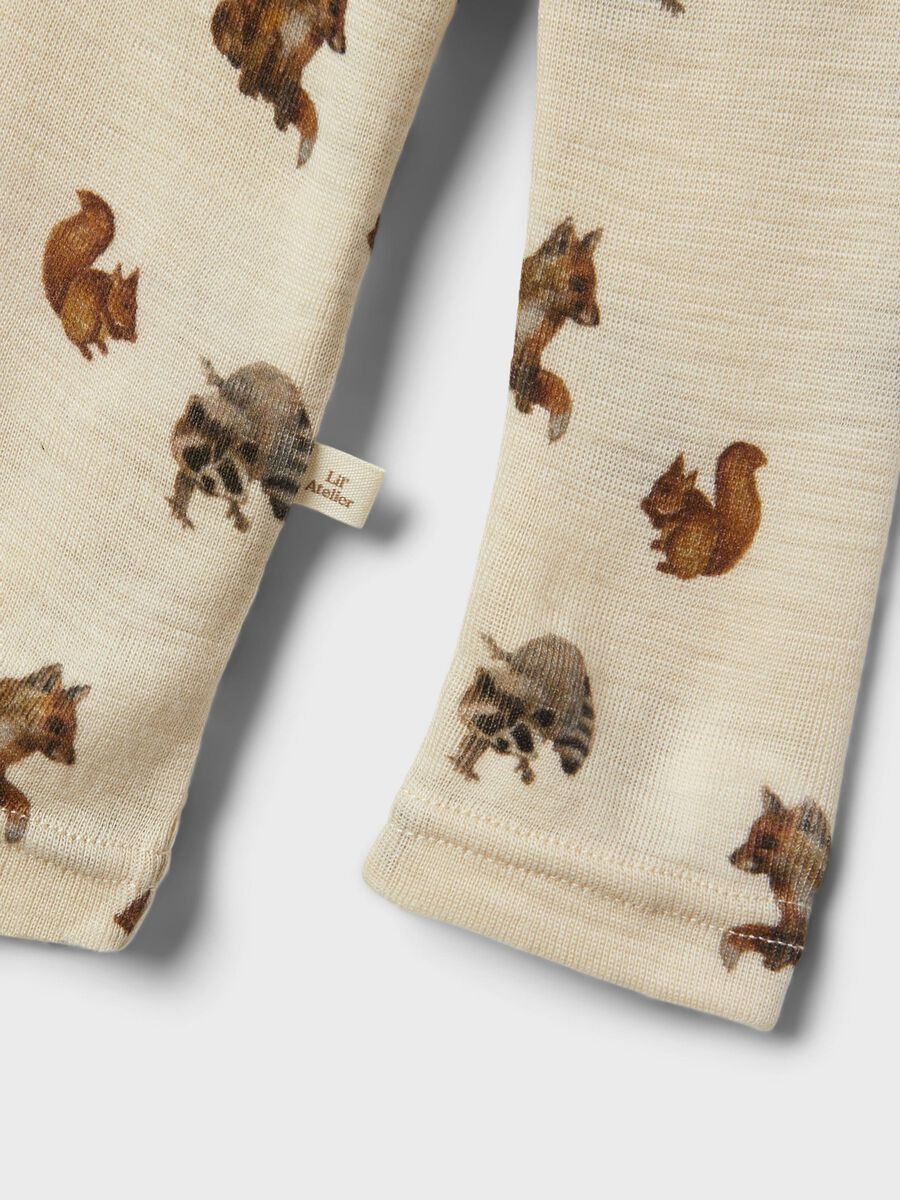 SLIM FIT TOP MET LANGE MOUWEN