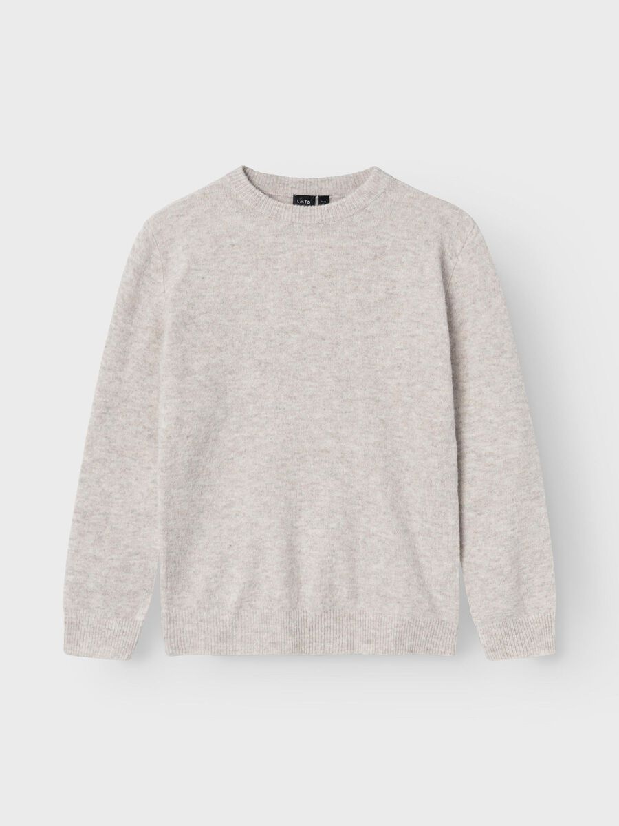 LANGE MOUWEN GEBREIDE TOP