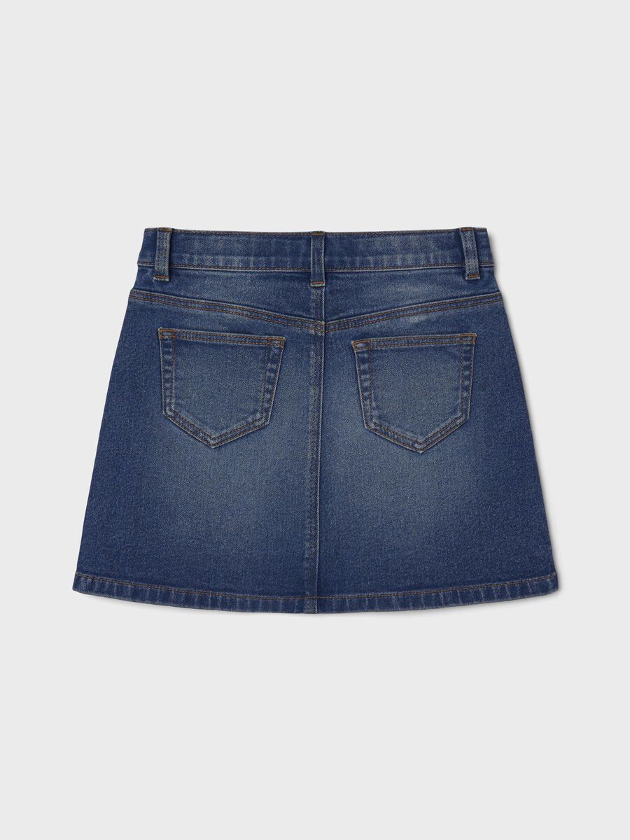 KORTE DENIM ROK