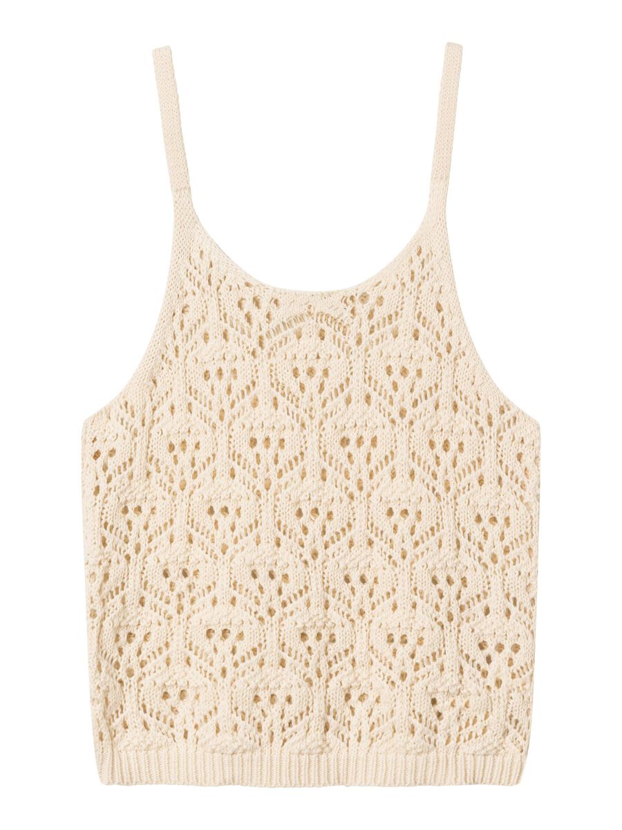 CROCHET TOP MET BANDJES
