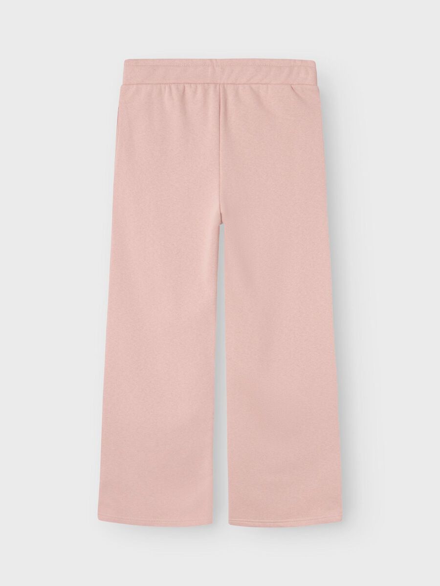 LOW-WAIST WIDE-LEG SWEATPANTS