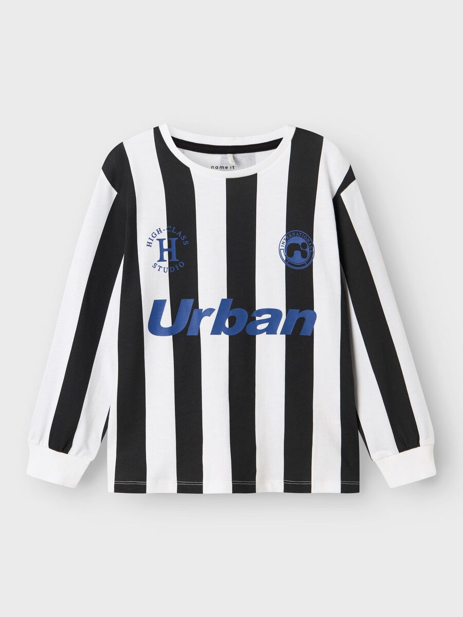 REGULAR FIT TOP MET LANGE MOUWEN