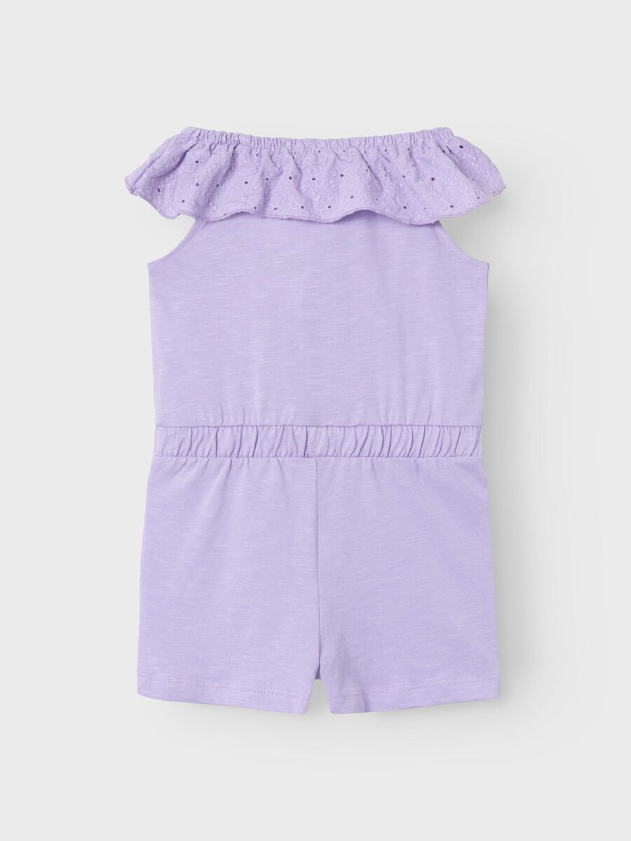 OFF-SHOULDER PLAYSUIT