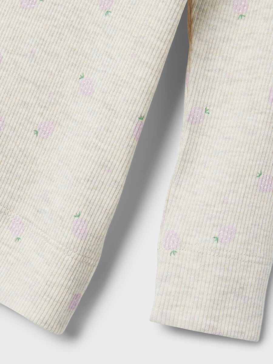 PRINT TOP MET LANGE MOUWEN