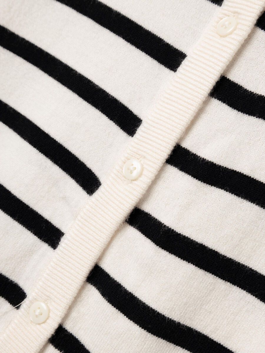 LANGE MOUWEN GEBREID VEST