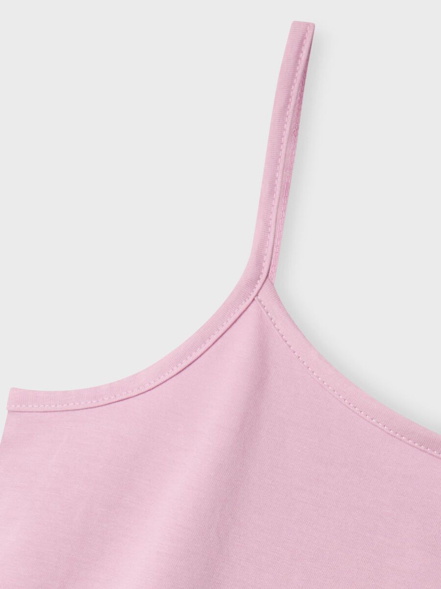 KORTE TOP MET BANDJES