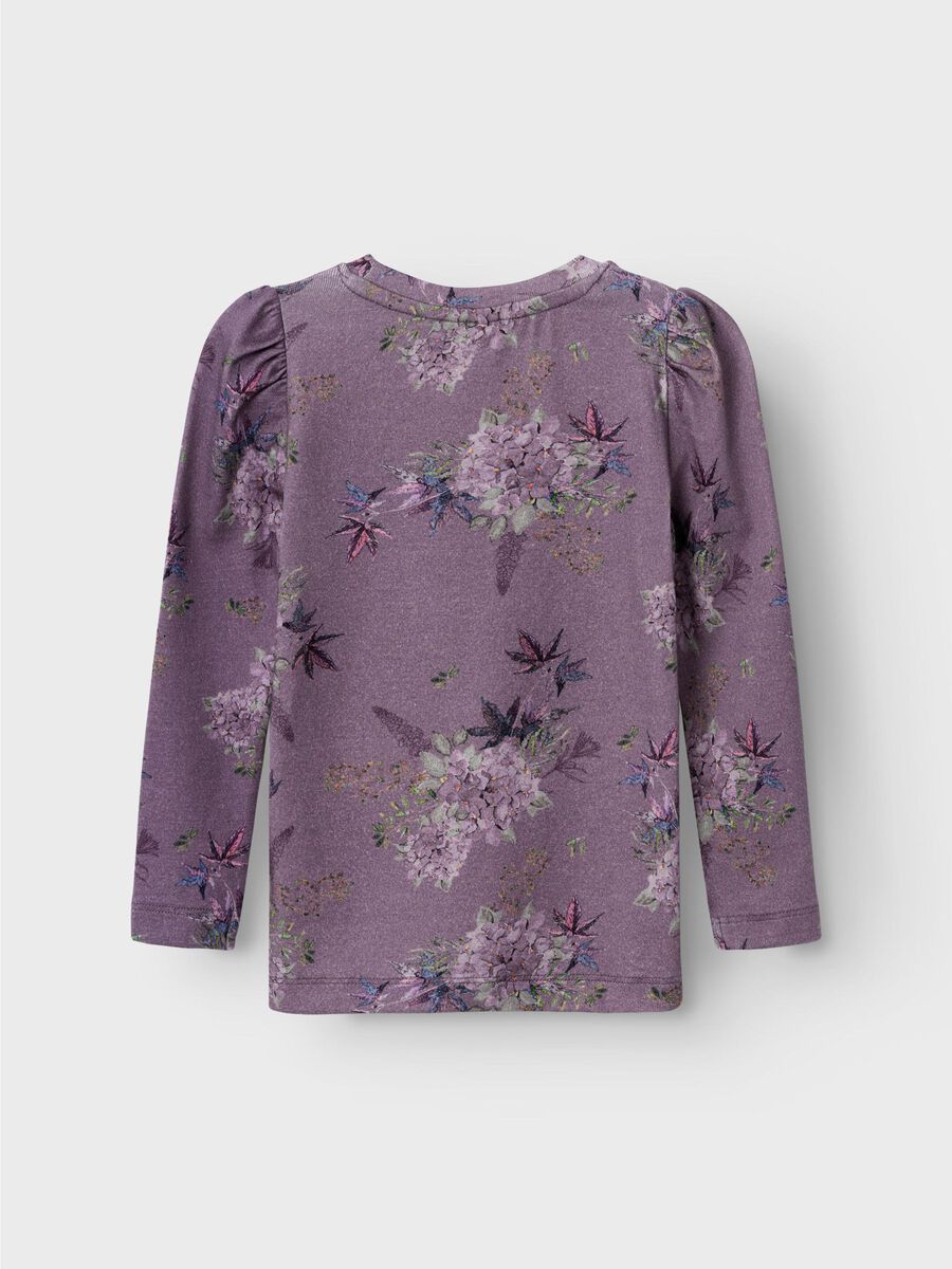 SLIM FIT TOP MET LANGE MOUWEN