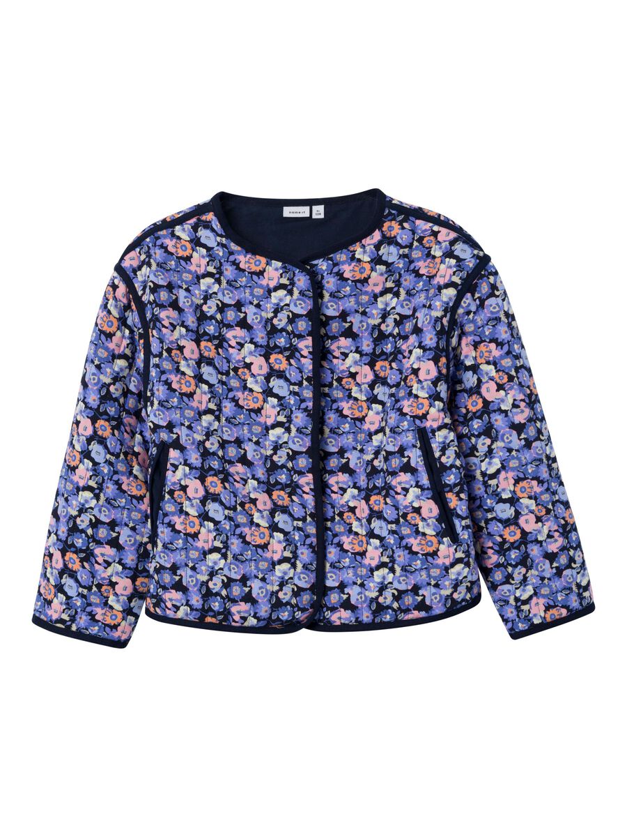 PRINT GEWATTEERDE JAS