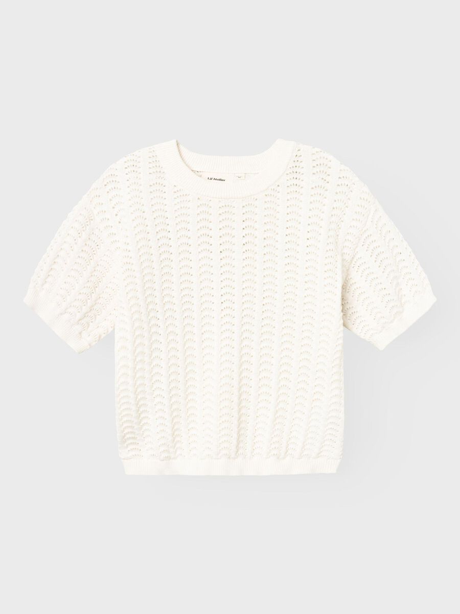 LOOSE FIT GEBREIDE TOP