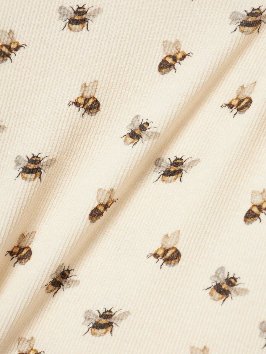 SLIM FIT TOP MET LANGE MOUWEN