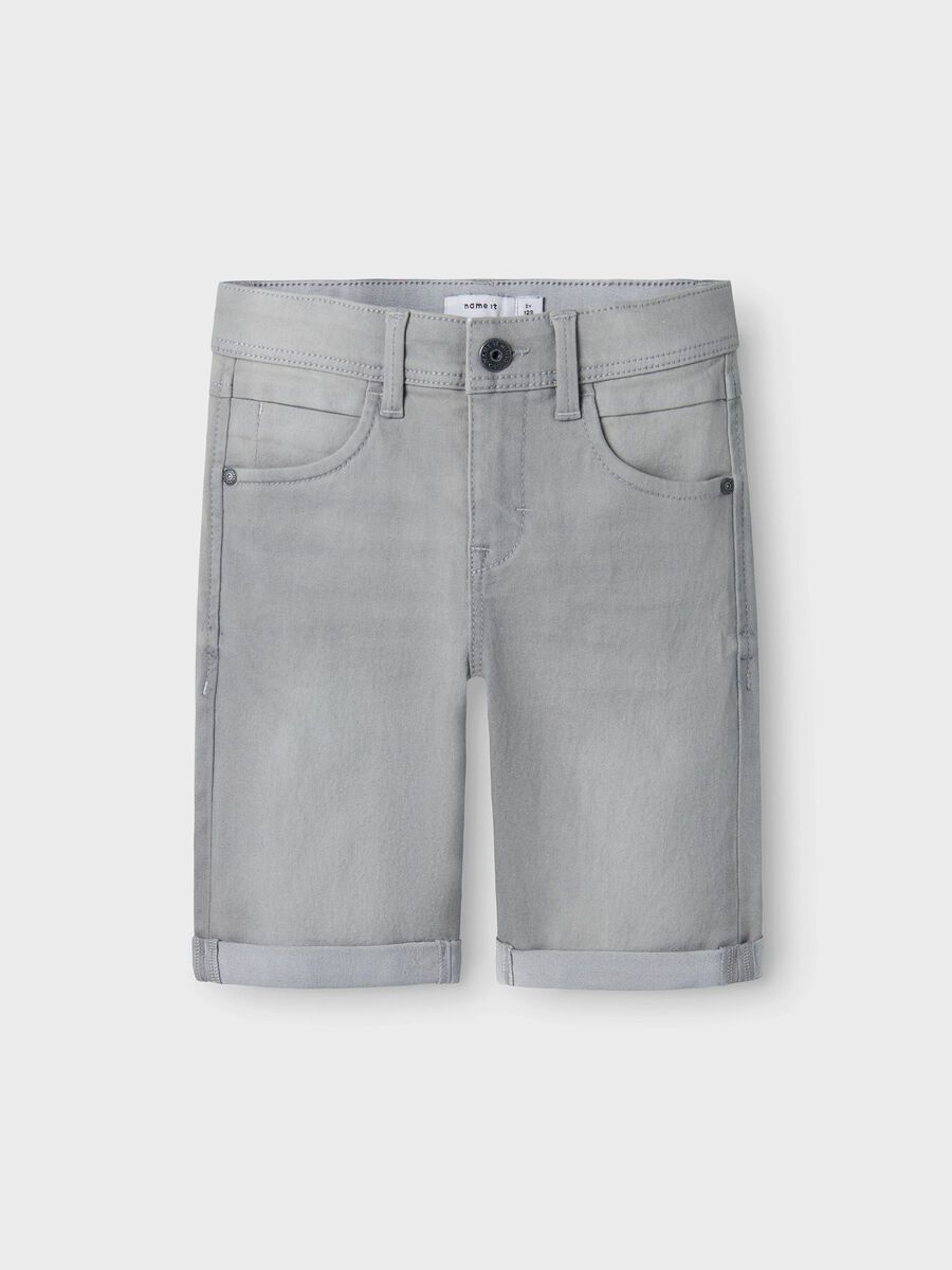 SLIM FIT LANGE SHORTS