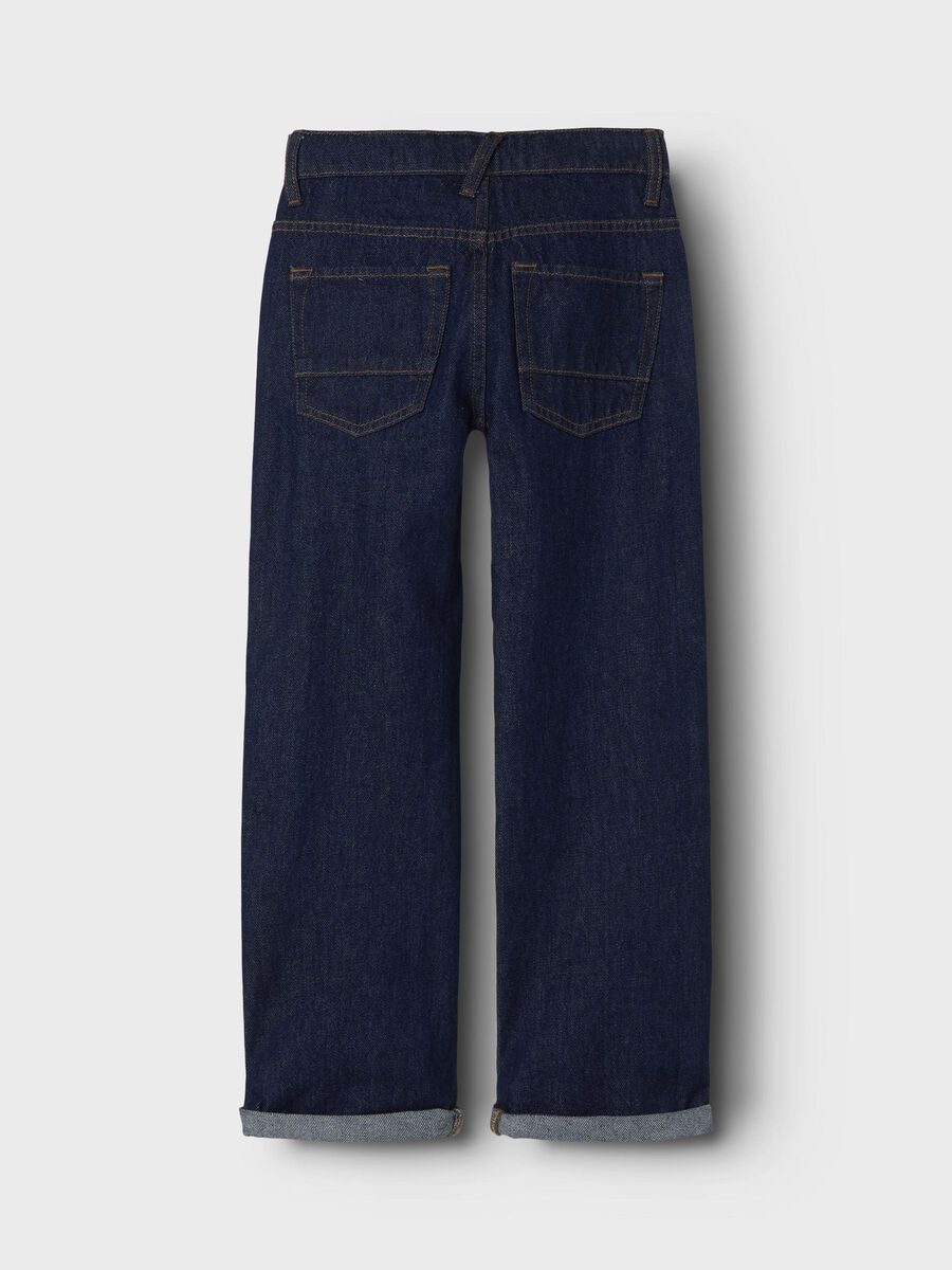 STRAIGHT LEG JEANS