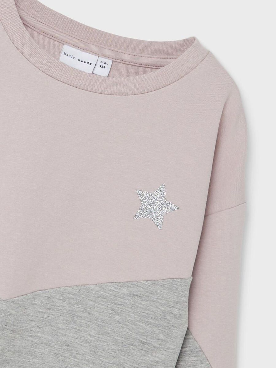 BLOKKLEUREN SWEATSHIRT