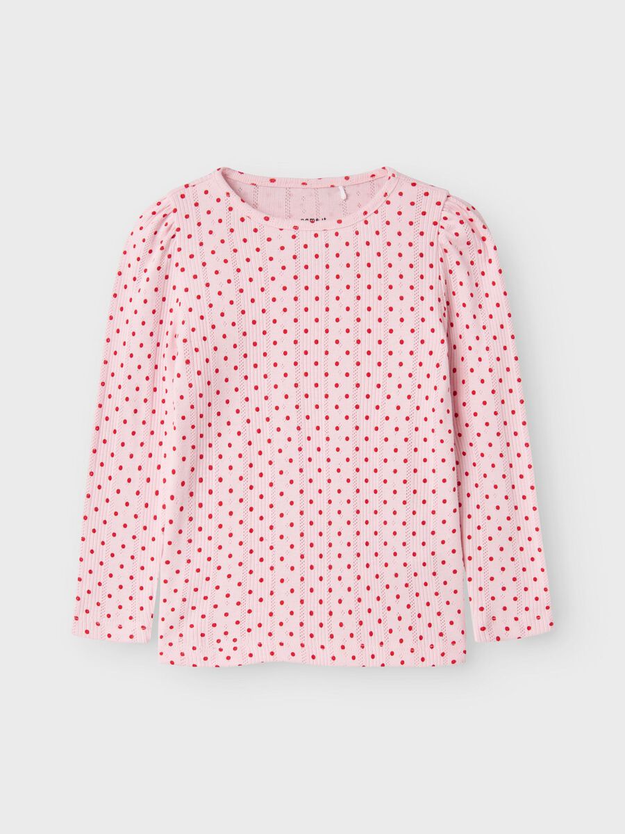 BIOLOGISCH KATOEN TOP MET LANGE MOUWEN