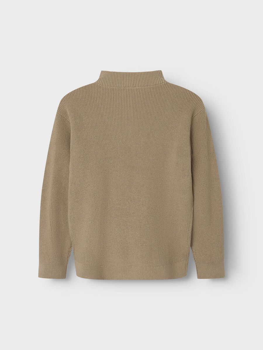 REGULAR FIT GEBREIDE TRUI