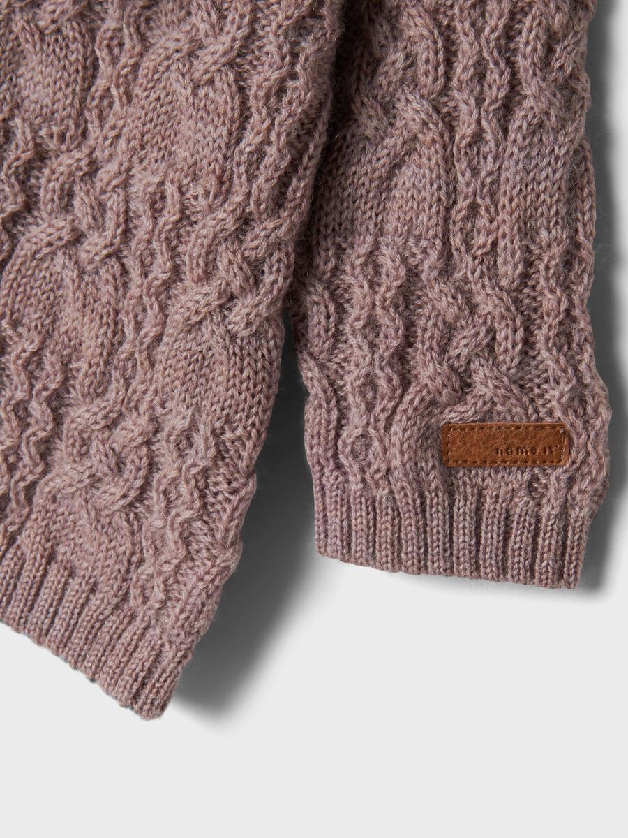 MERINOWOL GEBREID VEST