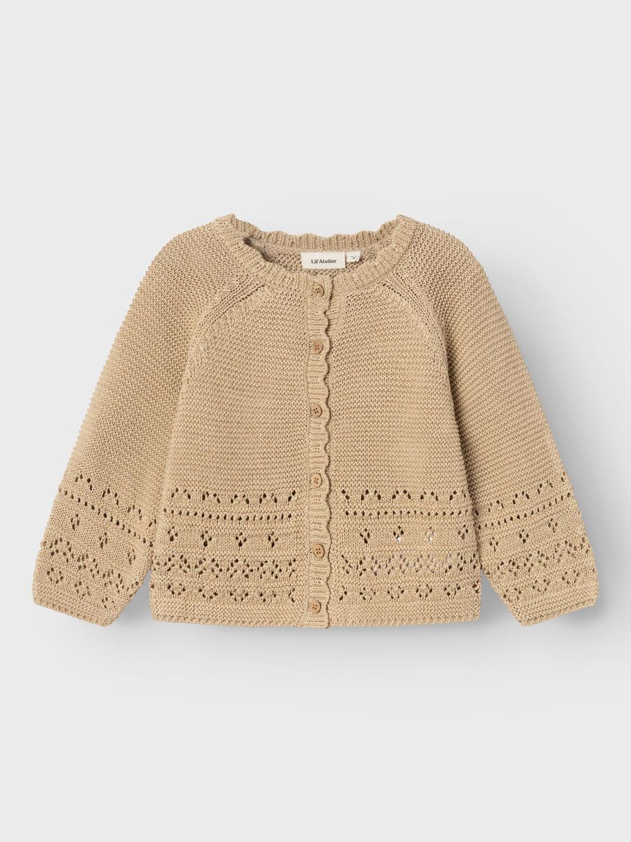 BIOLOGISCH KATOEN GEBREID VEST