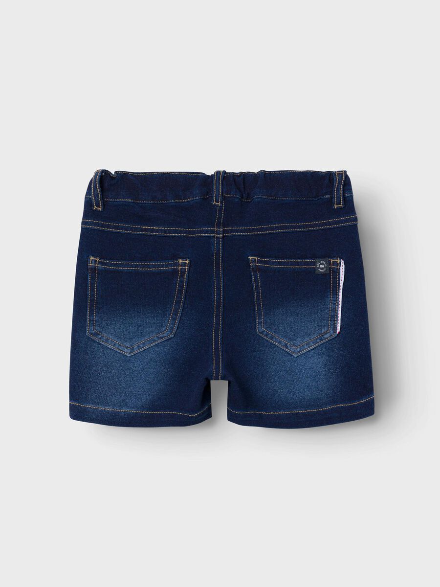 REGULAR FIT DENIM SHORT