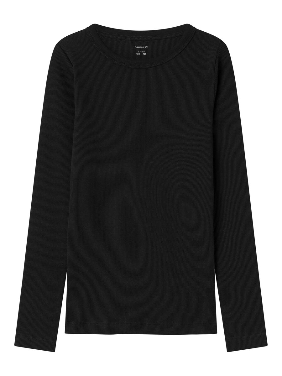 REGULAR FIT TOP MET LANGE MOUWEN