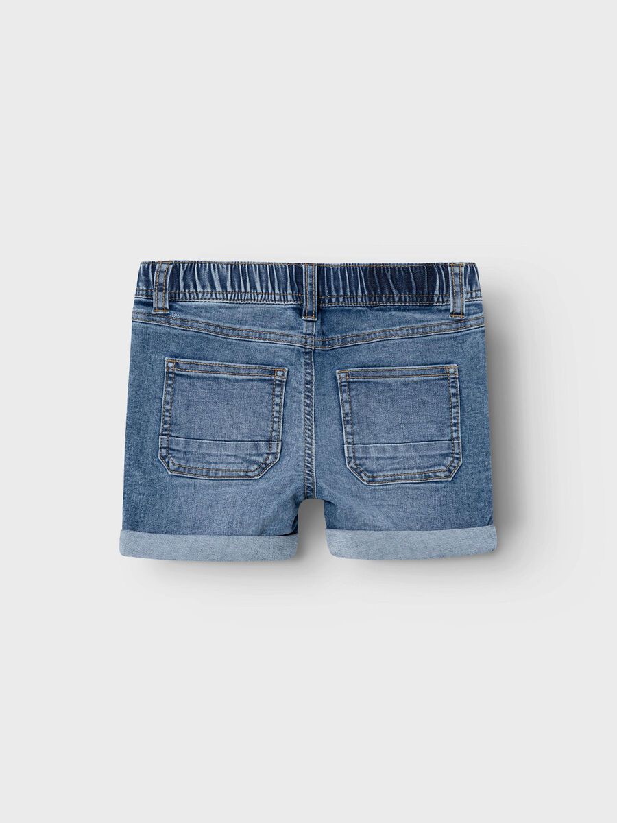 REGULAR FIT DENIM SHORT