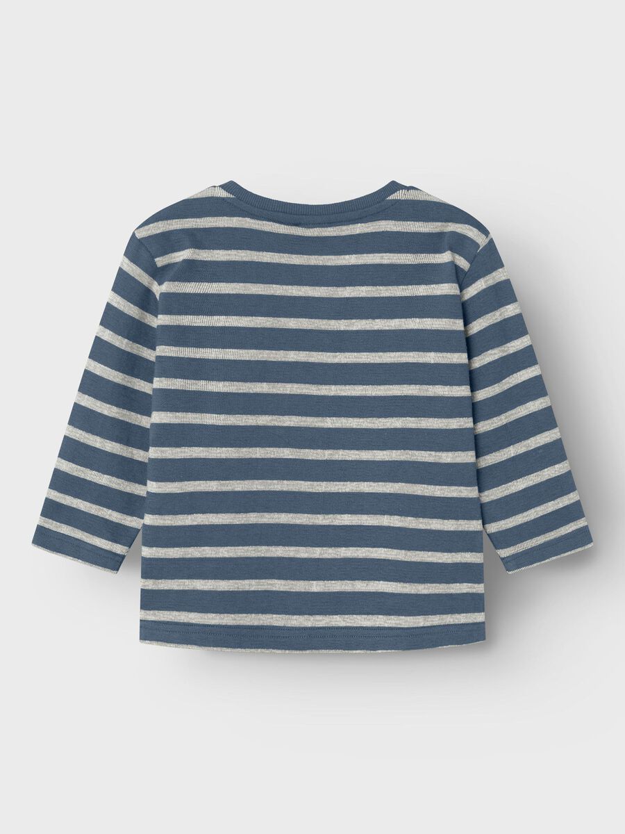 BIOLOGISCH KATOEN TOP MET LANGE MOUWEN