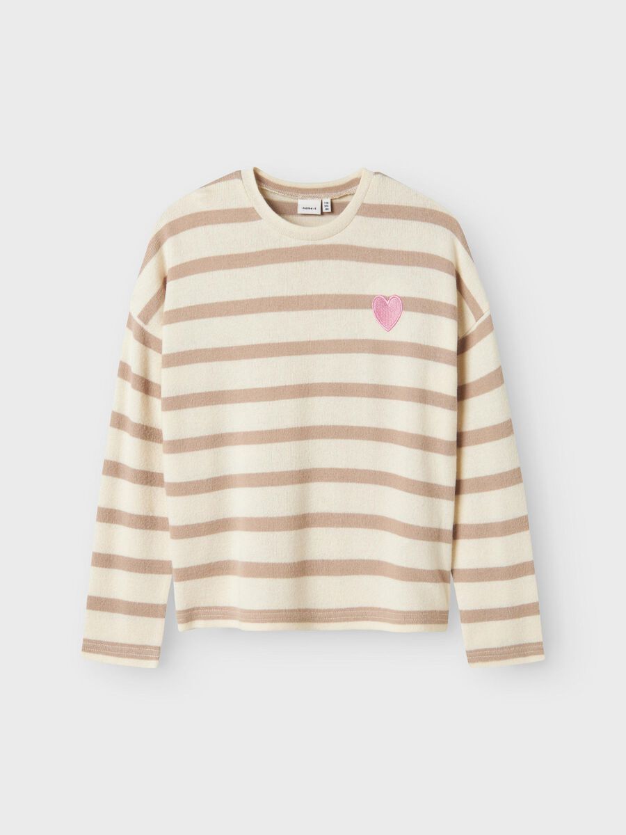 REGULAR FIT GEBREIDE TRUI