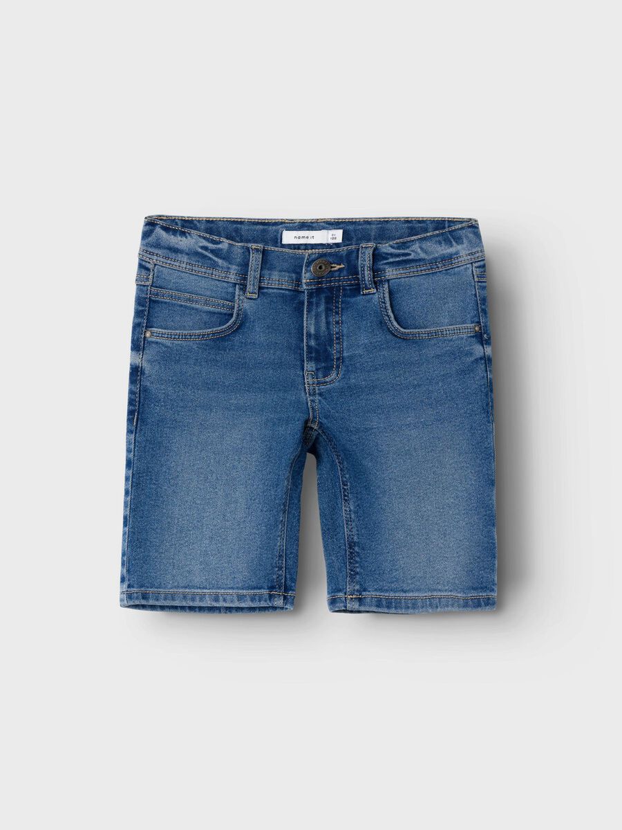 REGULAR FIT DENIM SHORT