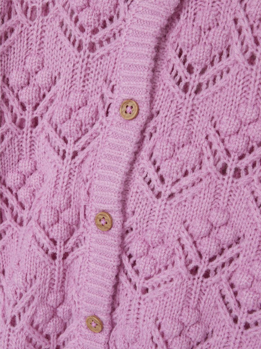 LANGE MOUWEN GEBREID VEST