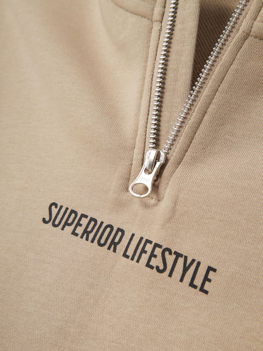 HALVE RITS SWEATSHIRT