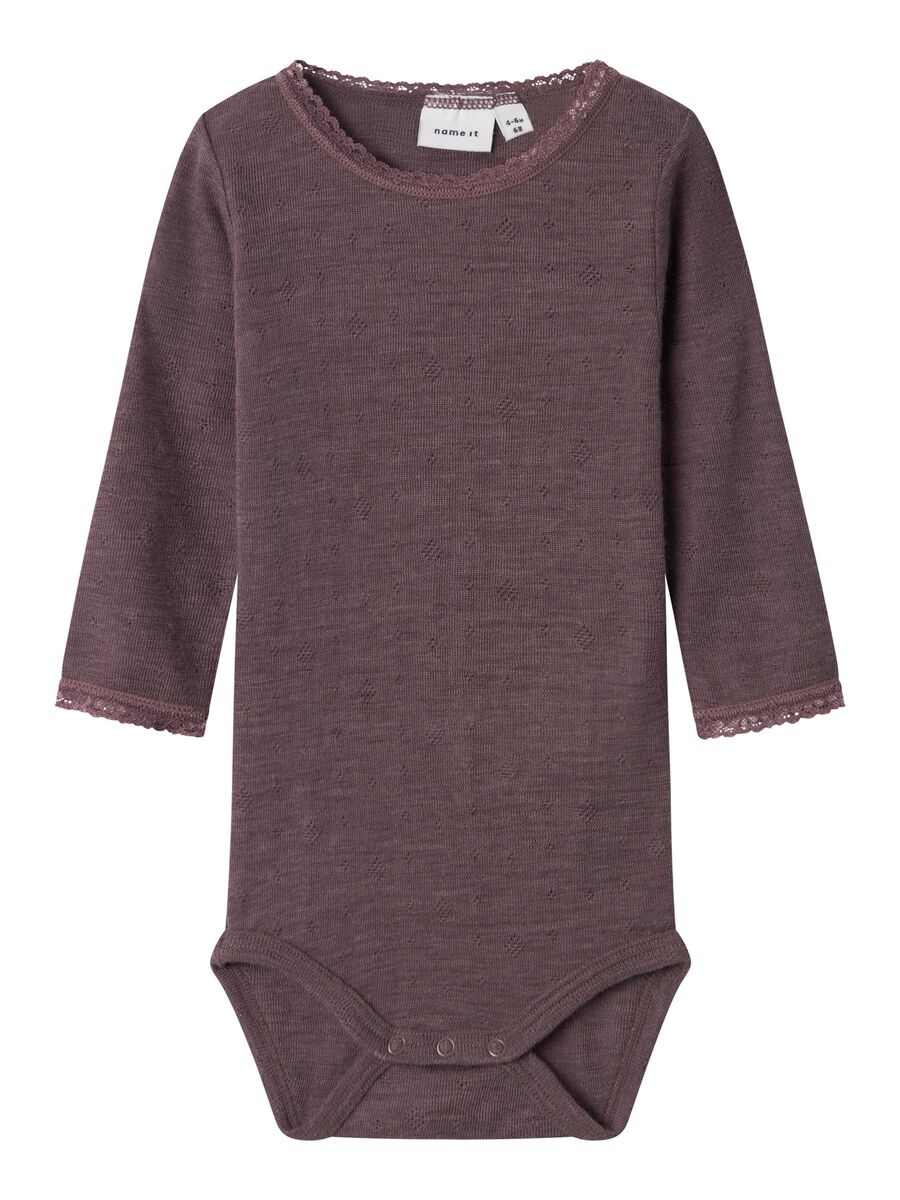 MERINO WOL ROMPER