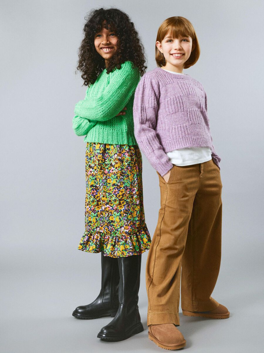 PRINT TOP MET LANGE MOUWEN