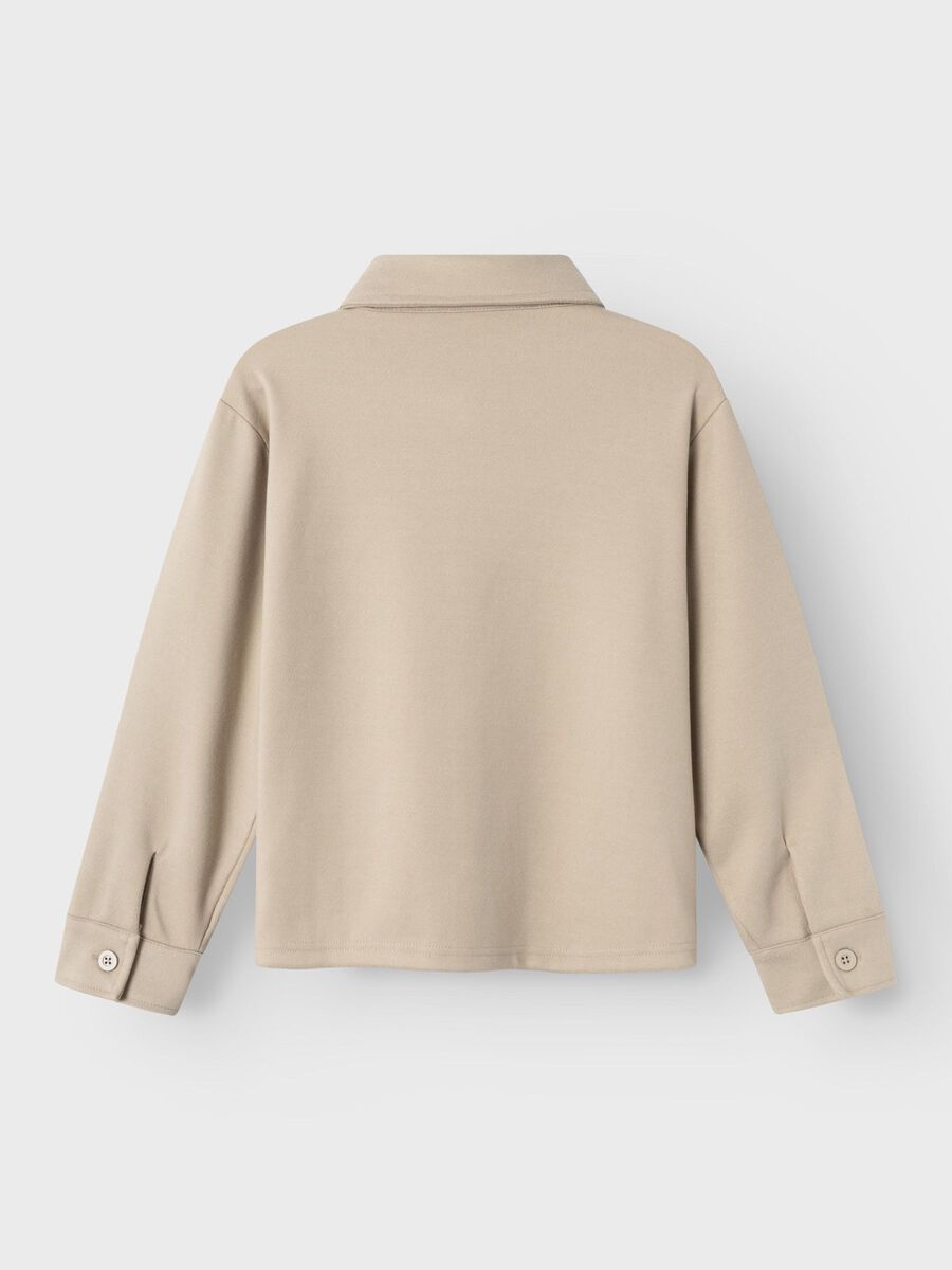 LANGE MOUWEN OVERSHIRT