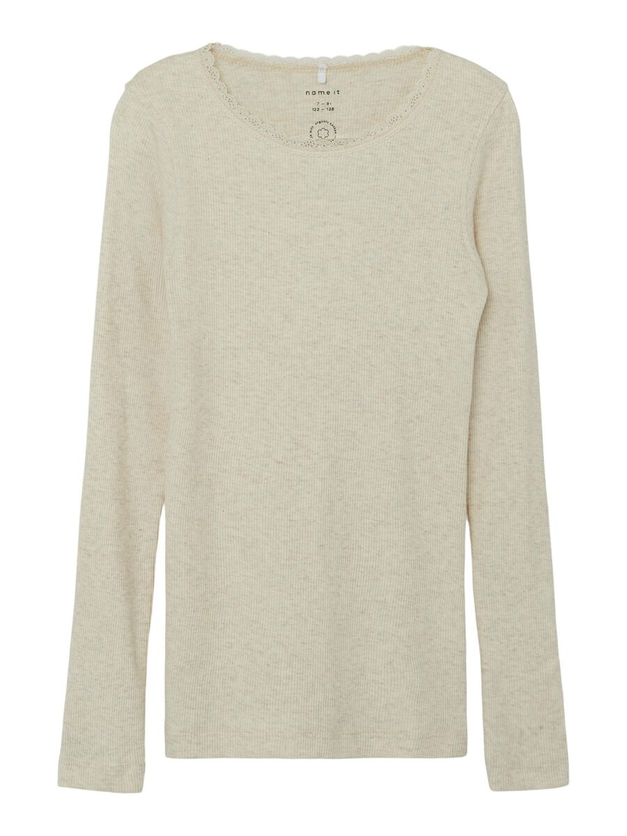 - SLIM TOP MET LANGE MOUWEN