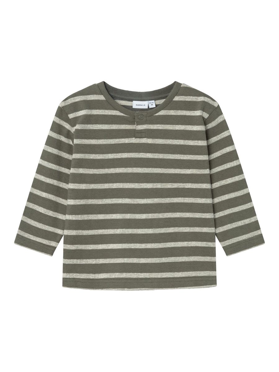 BIOLOGISCH KATOEN TOP MET LANGE MOUWEN