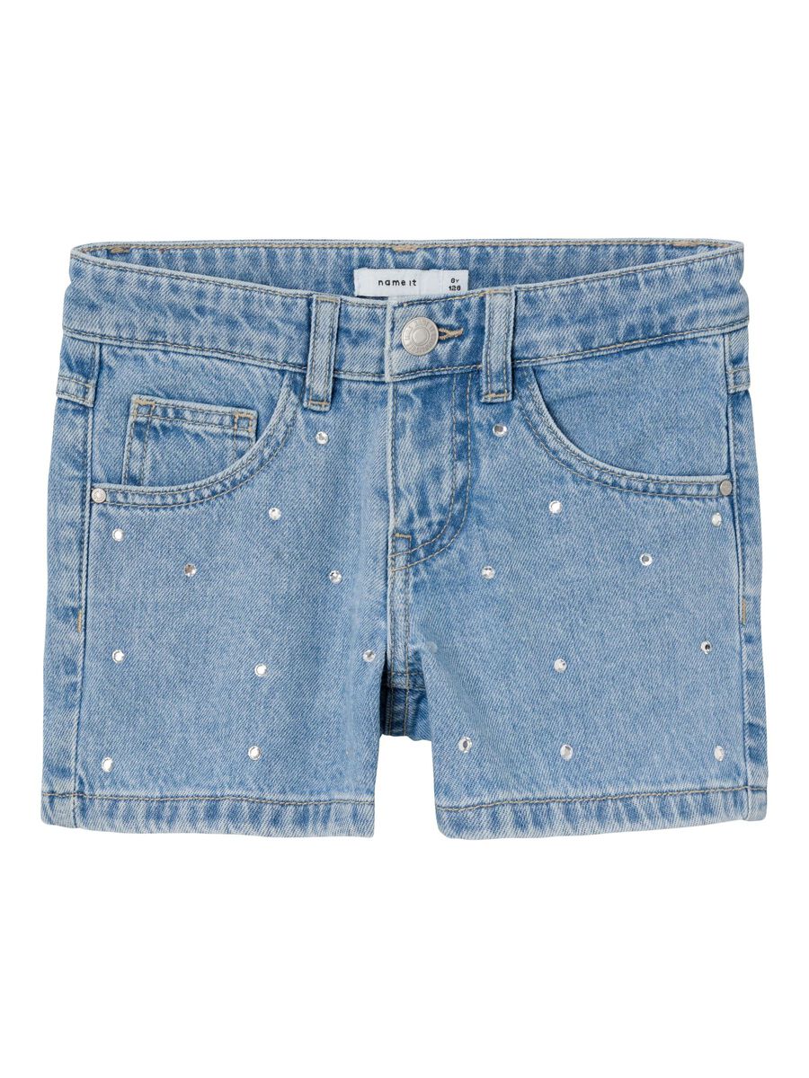 REGULAR FIT DENIM SHORT