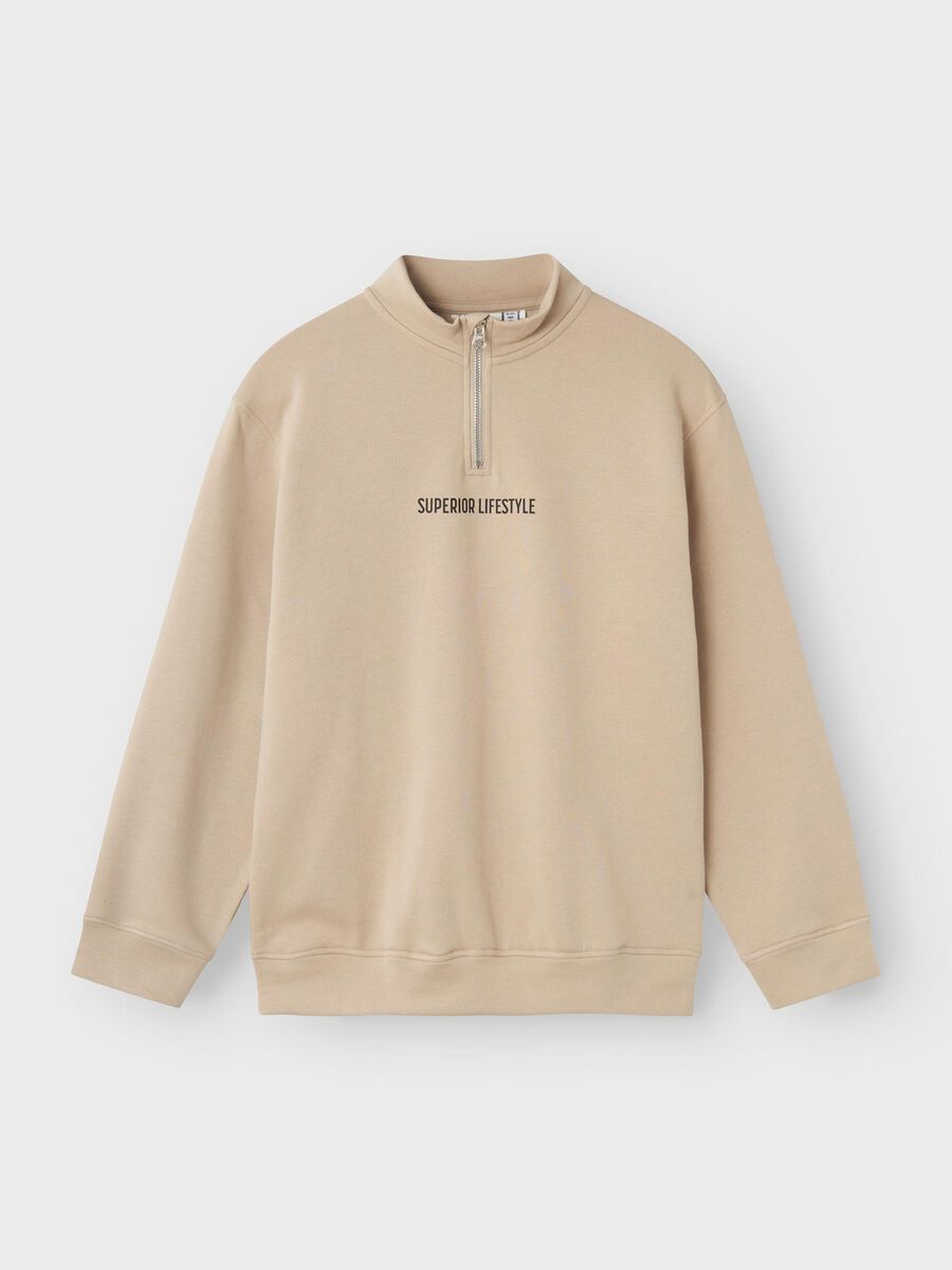 HALVE RITS SWEATSHIRT