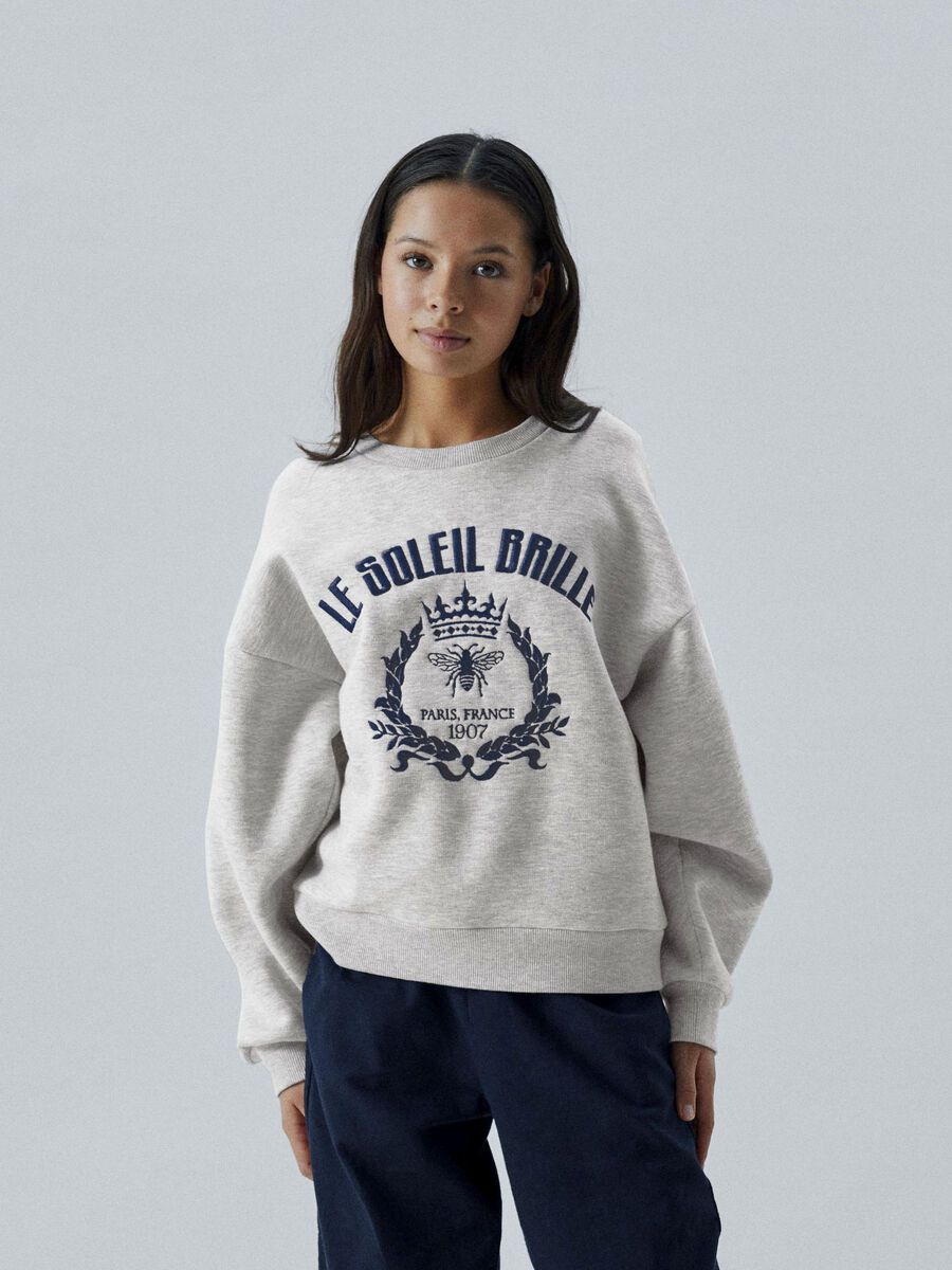 LANGE MOUWEN SWEATSHIRT