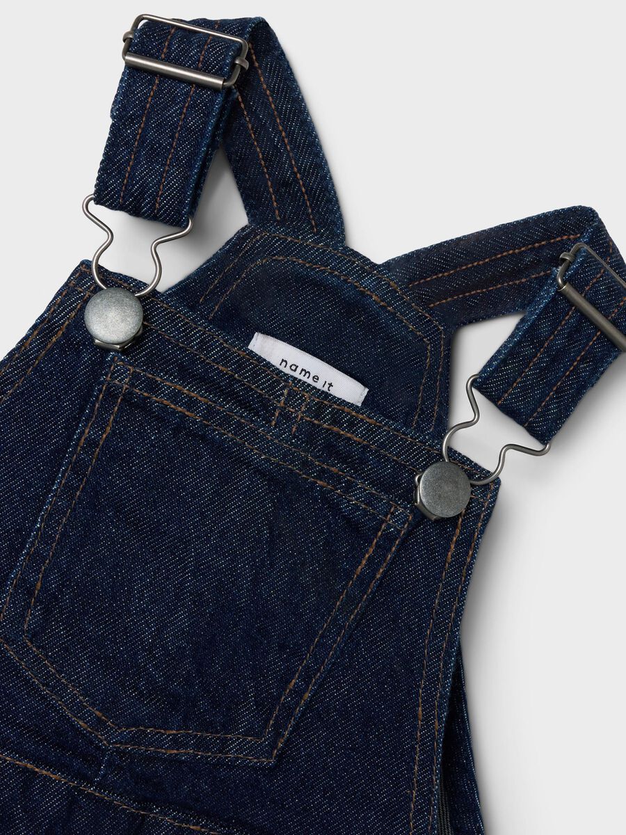 DENIM SLIP-OVER JURK