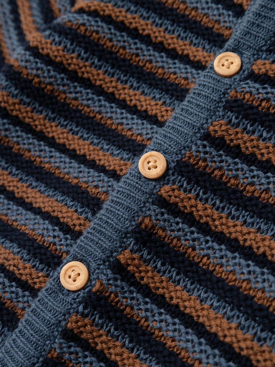 BIOLOGISCH KATOEN GEBREID VEST