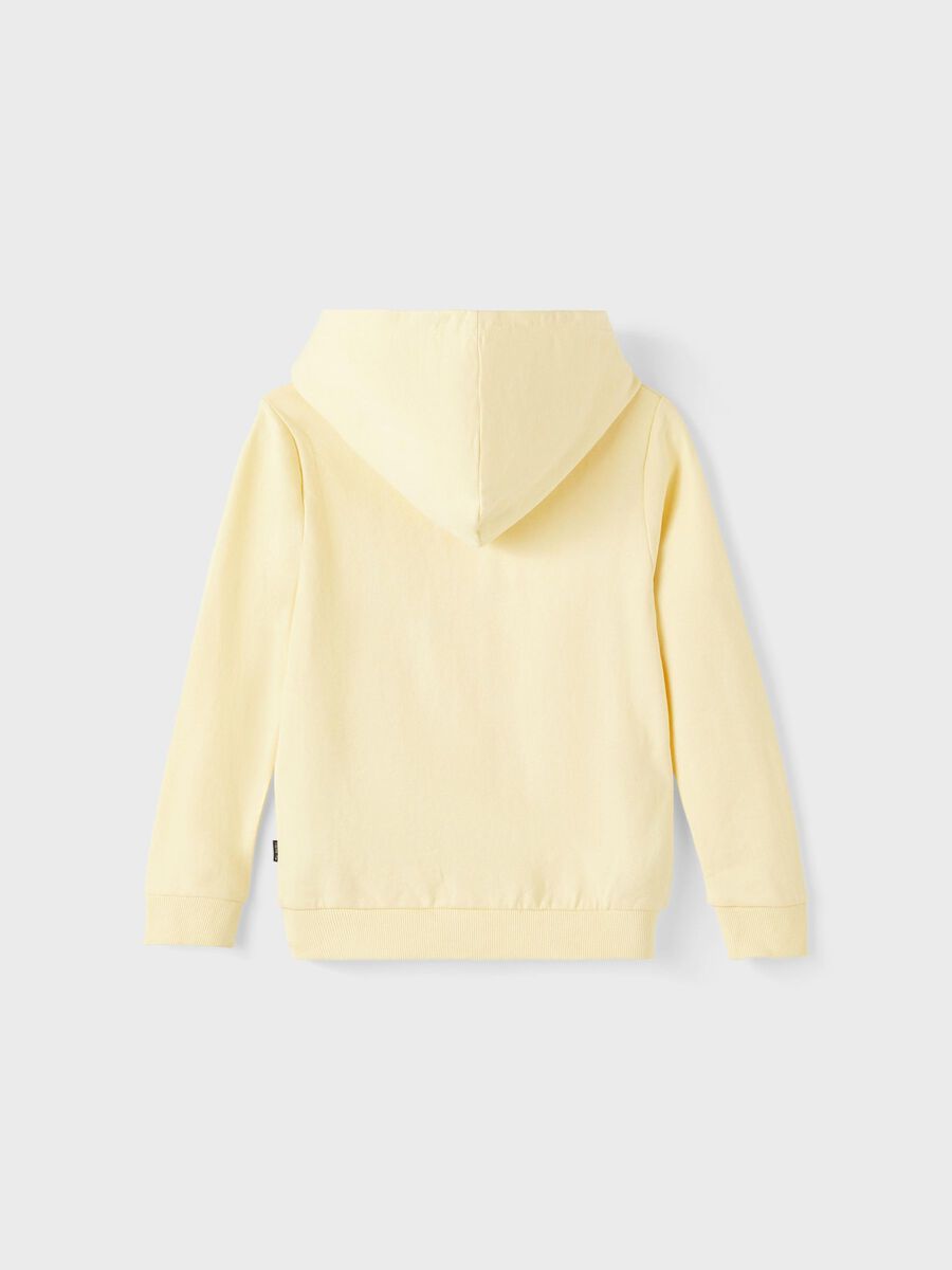 KATOEN RITSSLUITING HOODIE