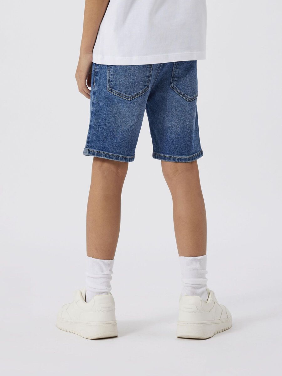 REGULAR FIT DENIM SHORT